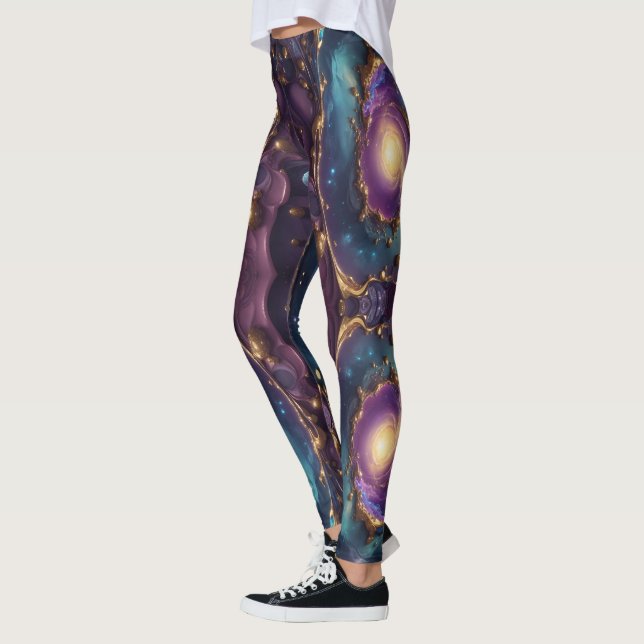 Leggings contre la tempête de nébuleuse - Belle (Gauche)