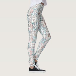 Leggings Conundrum - cercles, rectangles et carrés