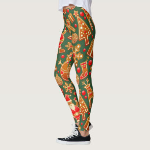 Leggings Cookie de Christmas