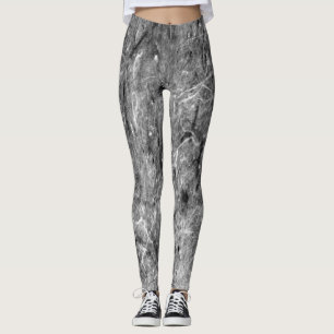 Leggings cool d'impression noir blanc