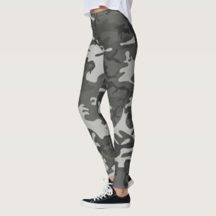 Leggings Cool et Motif de Camouflage urbain branché