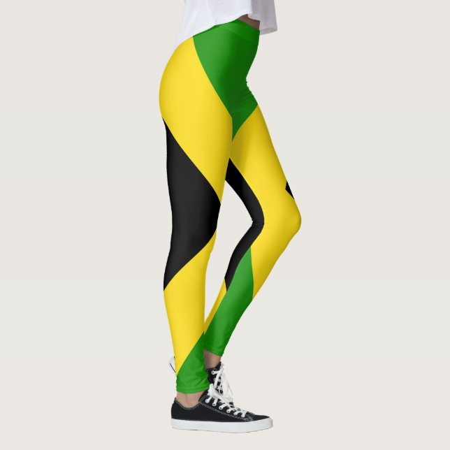 Leggings Cool Jamaïque Drapeau mode (Droite)