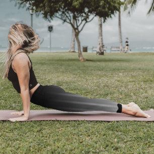 Leggings Cool noir et blanc dégradé rayures ondulées Trippy