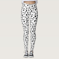 Copie dalmatienne noire et blanche