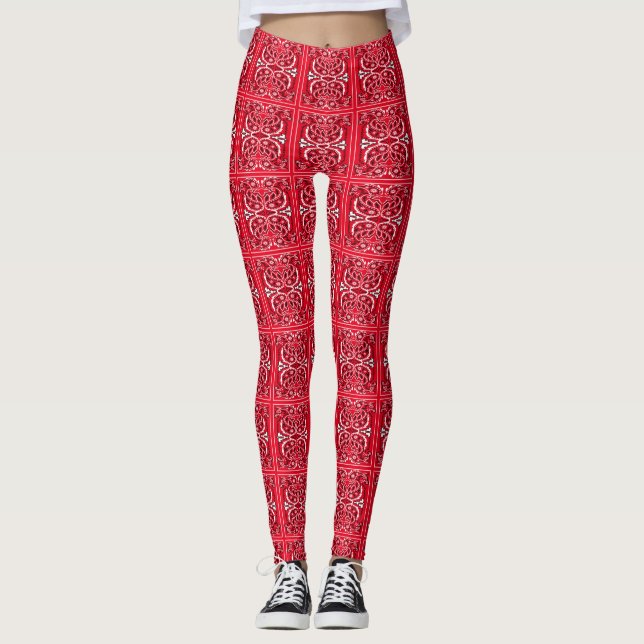 Leggings Copie de Bandana toute couleur (Devant)