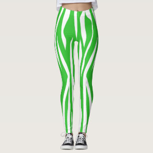 Leggings Copie de zèbre de chaux
