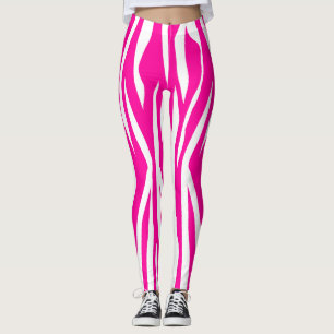 Leggings Copie de zèbre de roses indien