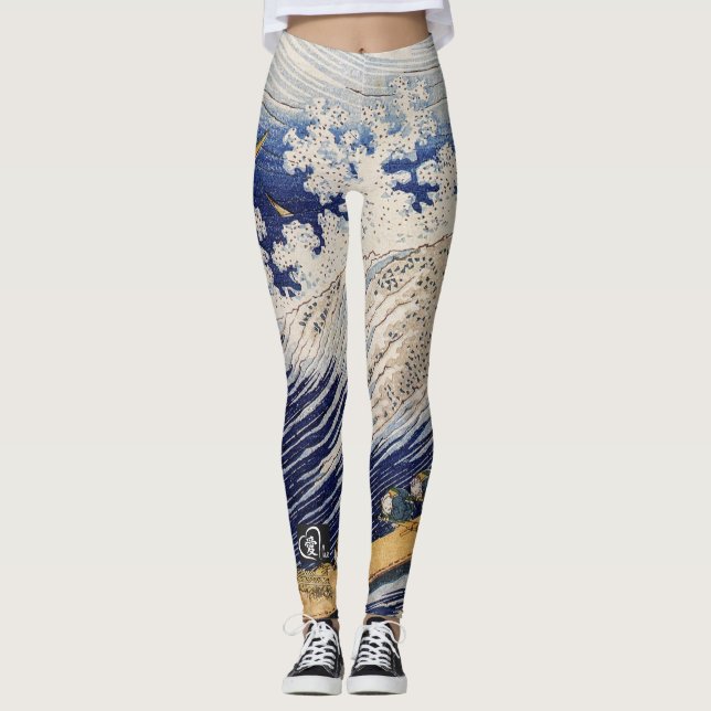 Leggings COPIE JAPONAISE de BOIS DE GRAVEUR d'AMOUR de (Devant)