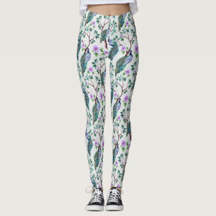 Leggings Coquillage dans l'arbre à fleurs