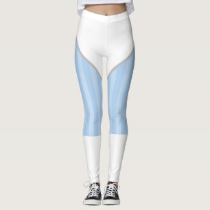 Leggings Costume d'Halloween en bleu clair