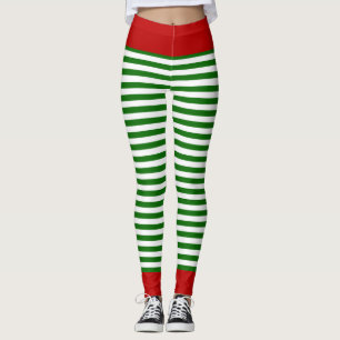 Leggings Costume Elfe de Noël