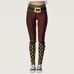 Leggings Costume Halloween Pirate élégant