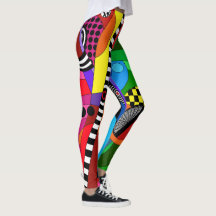 Leggings - Couleur dans les lignes