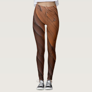 Leggings Couleur de cannelle