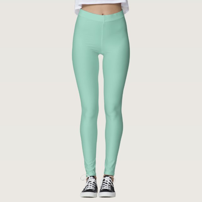Leggings Couleur Turquoise claire (Devant)