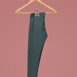 Leggings Couleur uni en métal