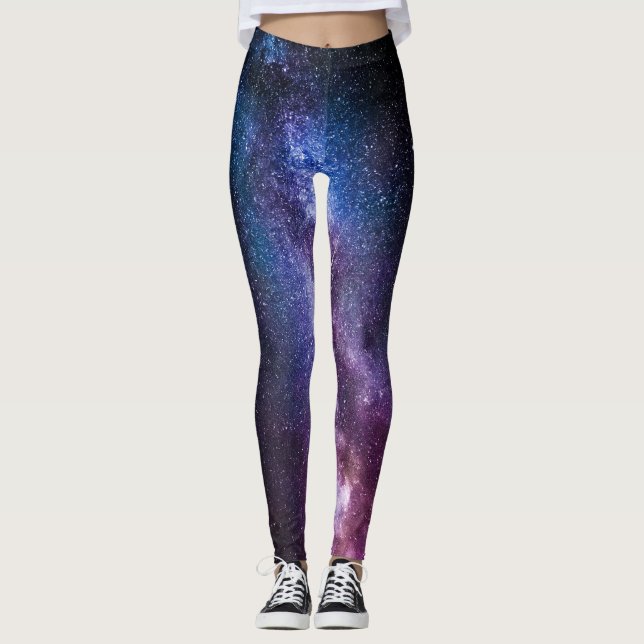 Leggings Couleurs claires de la voie lactée (Devant)