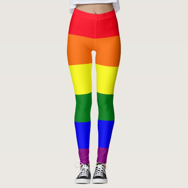 Leggings Couleurs de couleur Motif (Devant)