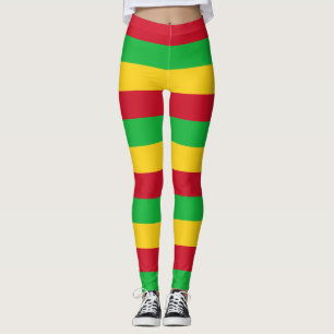 Leggings Couleurs du drapeau national du Mali