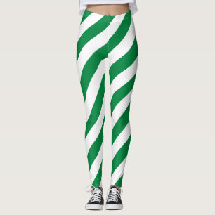 Leggings Couleurs du drapeau national turkmène diagonales t