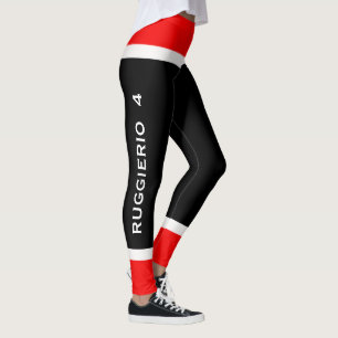 Leggings Couleurs personnalisées des équipes de hockey su