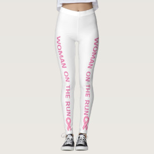 Leggings Course de cancer du sein de soutien