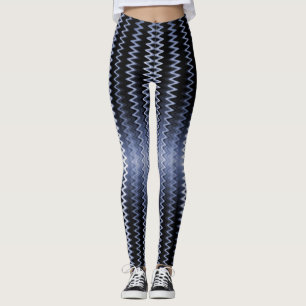 Leggings Coussin Motif d'accentuation bleu vague