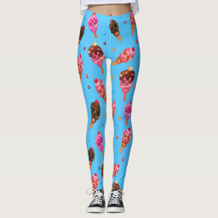 Leggings crâne à glace halloween