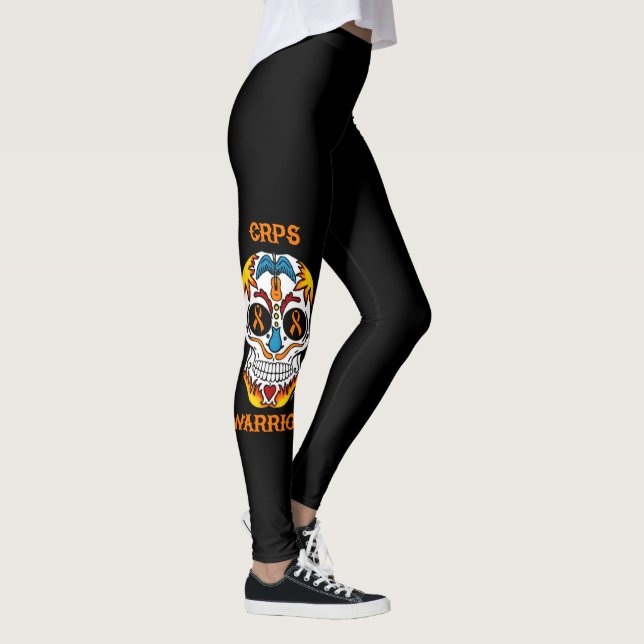 Leggings Crâne de sucre/Guerrier...CRPS (Droite)
