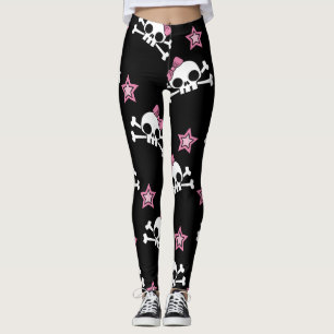 Leggings Crânes Girly