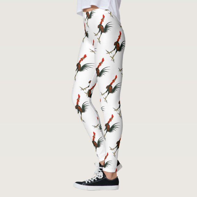 Leggings Crazy rooster (Gauche)