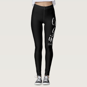 Leggings Créé à l'image de Dieu 1973 50e anniversaire