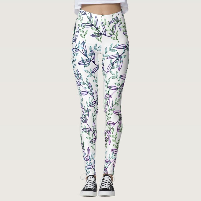 Leggings creeping plants (Vorderseite)