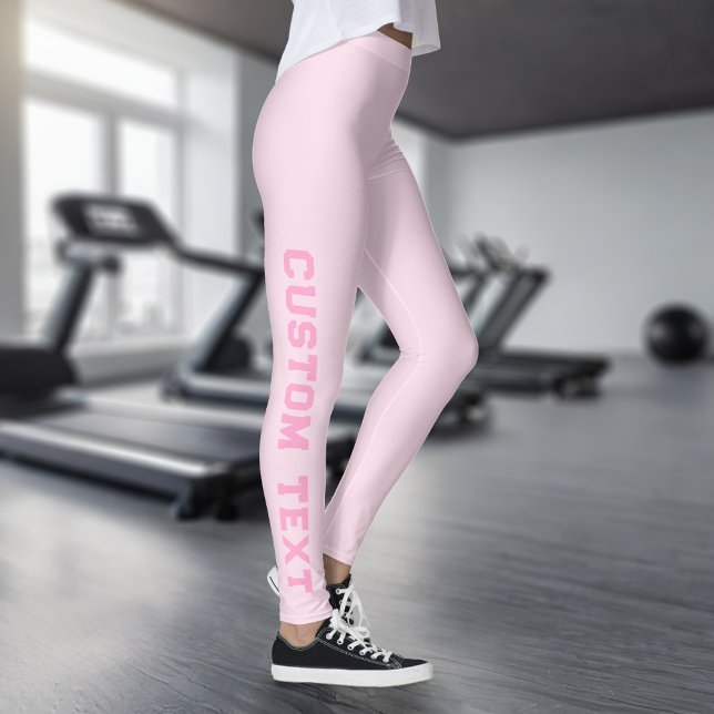 Leggings Créer votre propre texte personnalisé (Créateur téléchargé)