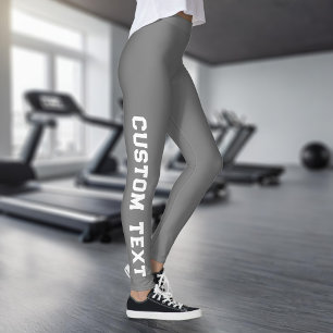 Leggings Créer votre propre texte personnalisé