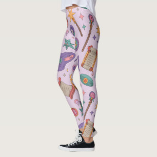 Leggings Créez Vos Propres Baguettes Magiques Amusantes Par