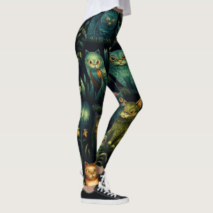 Leggings Créez votre propre jardin de chats fantaisistes