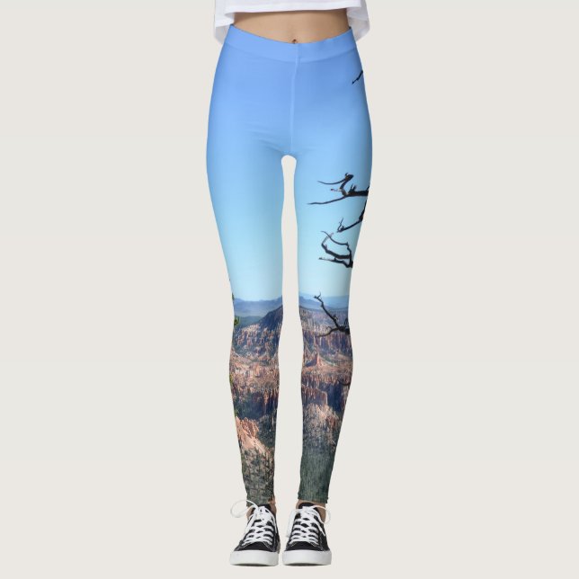 Leggings Créez votre propre photo de voyage (Devant)