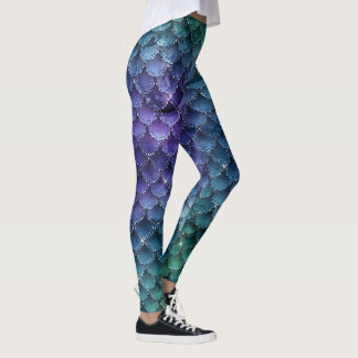 Leggings Créez votre propre sirène de poisson personnalisée