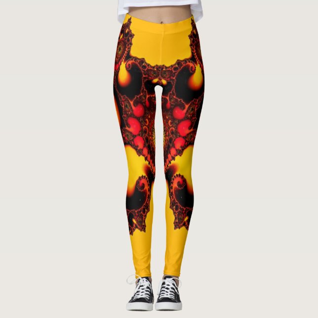 Leggings Crête automnale (Devant)