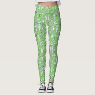 Leggings Crocodile Motif 2