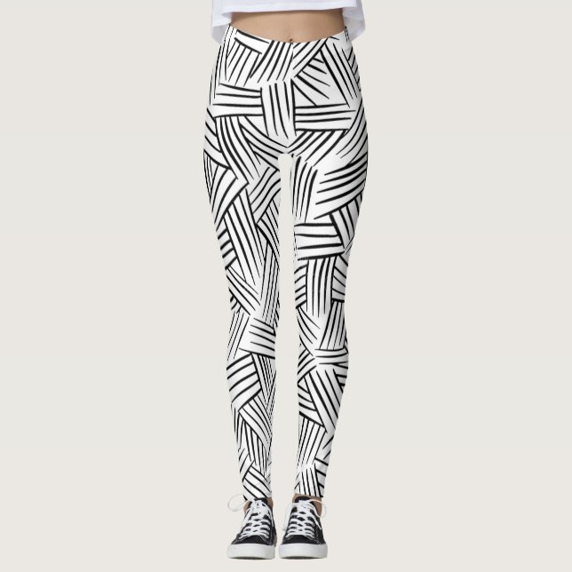 Leggings crosshatch (Devant)
