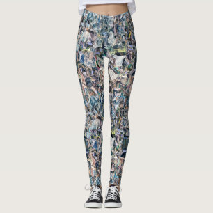 Leggings Cubism Warp