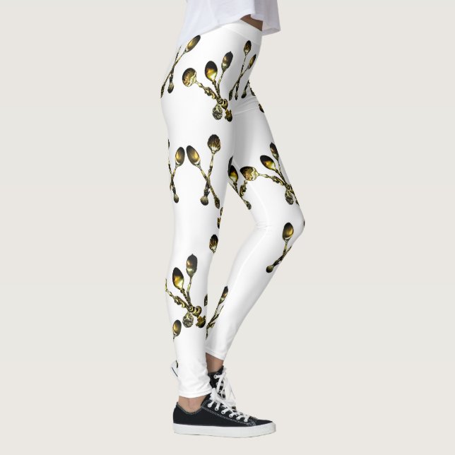Leggings Cuillères anciennes (Droite)
