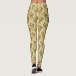Leggings Culpabilité de l'or - Délirium gothique victorien