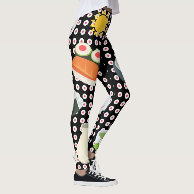 Leggings Culture japonaise Emojis (Droite)