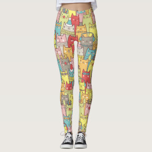 Leggings Cute chats de Noël