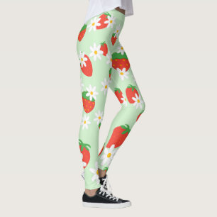 Leggings Cute Daisy Flower Motif de Noël