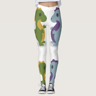 Leggings Cute Dinosaur Paire Thunder_Cove