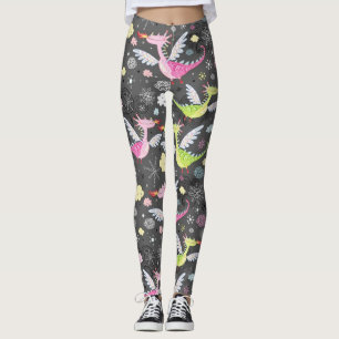 Leggings Cute Dragons Magiques